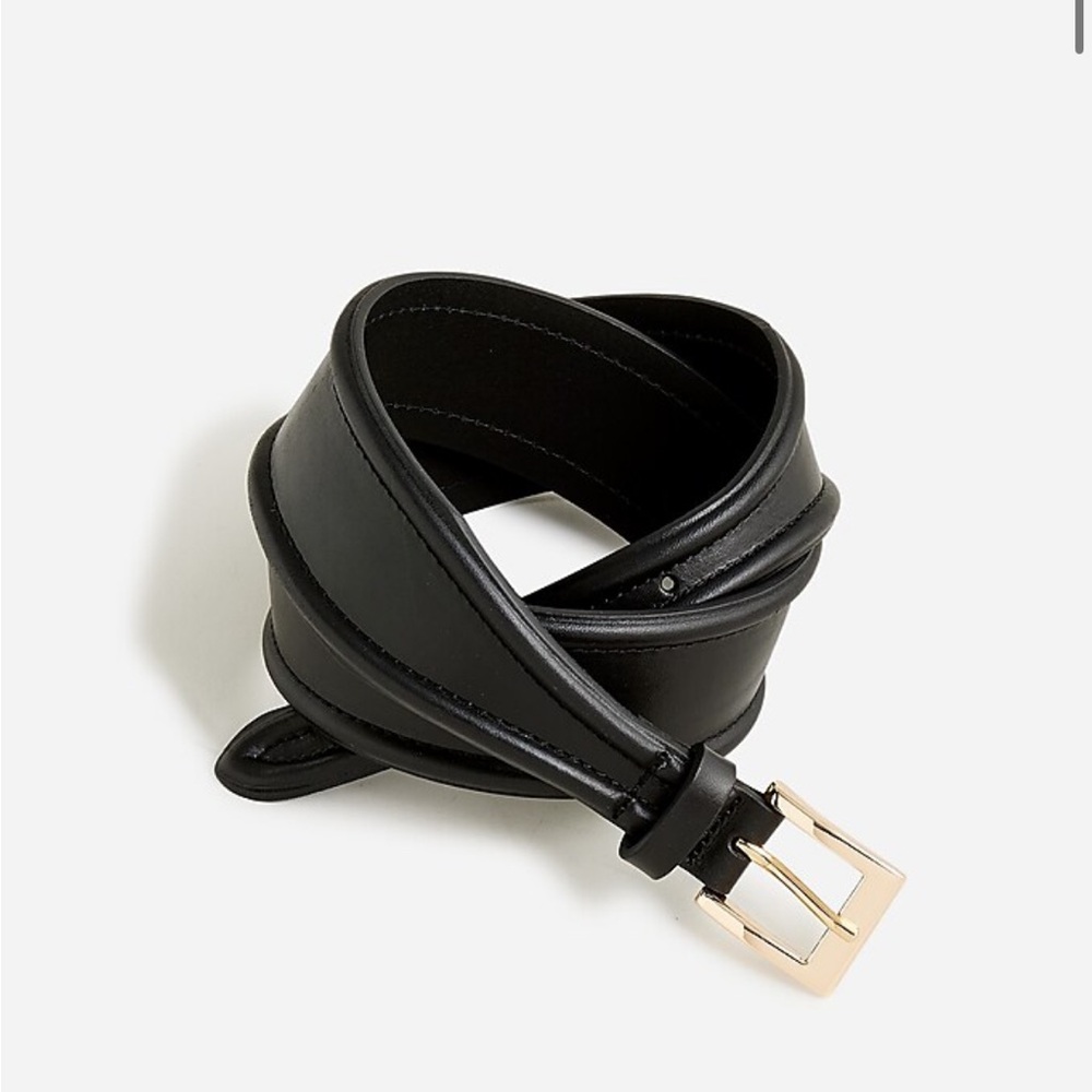 J.Crew Tapered belt in Italian leather - Size M - NWOT